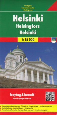 Helsinki mapa 1:15 000