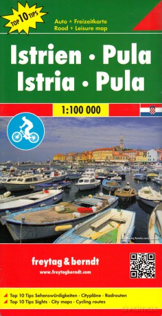 Istria Pula mapa 1:100 000