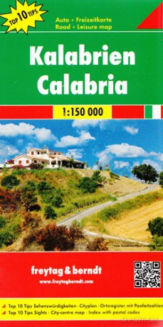 Kalabria mapa 1:150 000