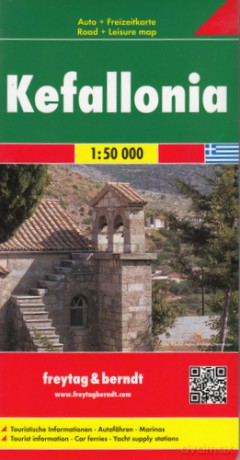 Kefalonia mapa 1:50 000