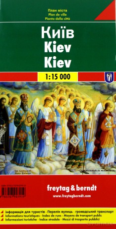 Kijów mapa 1:15 000