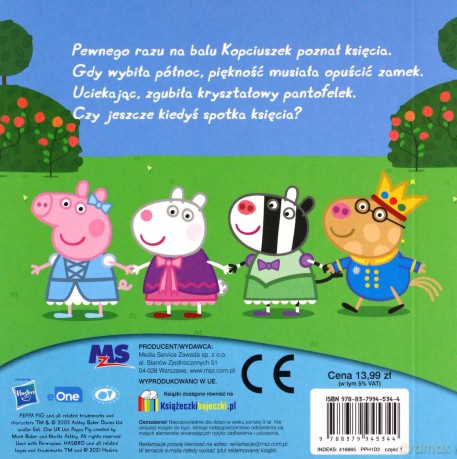 Kopciuszek. Świnka Peppa pewnego razu [KSIĄŻKA]