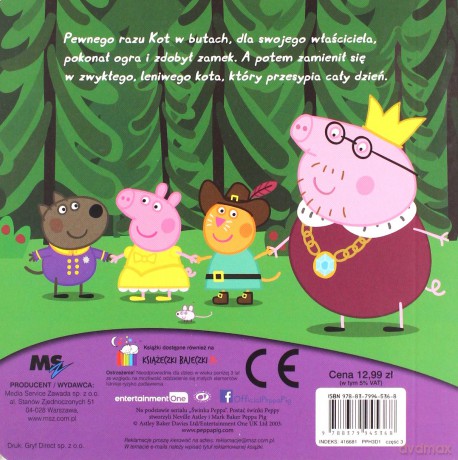 Kot w butach. Świnka Peppa pewnego razu [KSIĄŻKA]