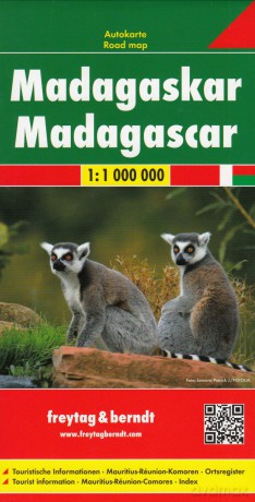 Madagaskar mapa 1:1 000 000