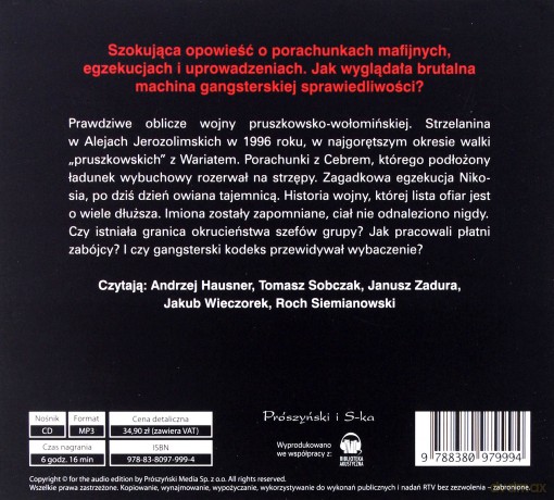 Masa o porachunkach Polskiej mafii - Artur Górski [AUDIOBOOK]