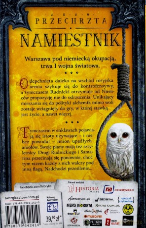Namiestnik - Adam Przechrzta [KSIĄŻKA]