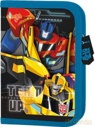 Piórnik dwuklapkowy bez wyposażenia Transformers