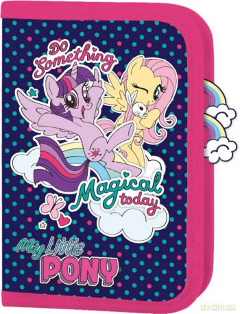 Piórnik dwuklapowy bez wyposażenia My Little Pony