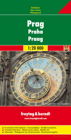 Praga mapa 1:20 000