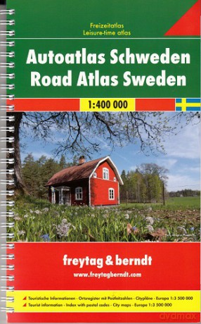 Szwecja atlas 1:400 000