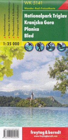 Triglavski Park Narodowy Planica Kranjska Góra 1:35 000