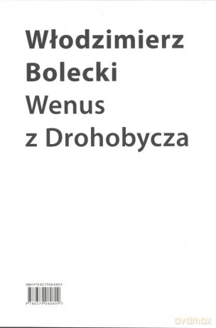 Wenus z Drohobycza - Włodzimierz Bolecki [KSIĄŻKA]