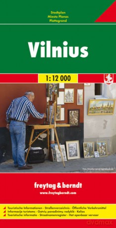 Wilno mapa 1:12 000