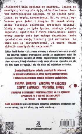 Zapisane w kościach - Simon Beckett [KSIĄŻKA]