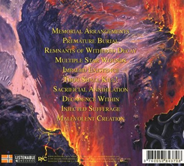 Malevolent Creation: The Ten Commandments (digipack) [CD]