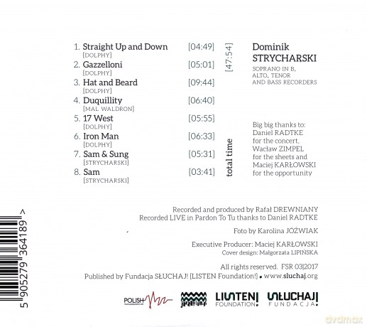Dominik Strycharski: Flauto Dolphy [CD]