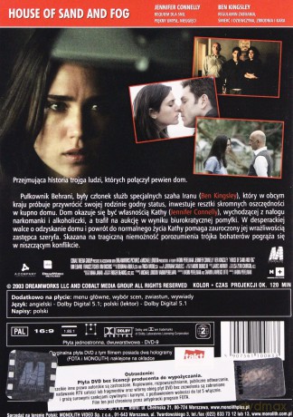 Dom z piasku i mgły [DVD]