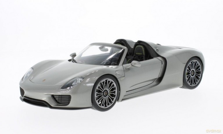 Porsche 918 Spyder 2011 (silver without showcase)