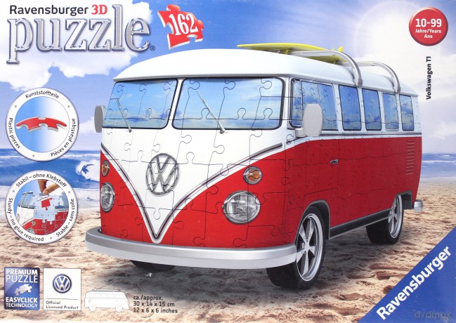 RAVENSBURGER 162 el. Volkswagen Bus T1 [PUZZLE]
