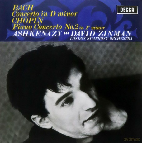 Vladimir Ashkenazy: Bach Concerto 1, Chopin Concerto 2 [Winyl]