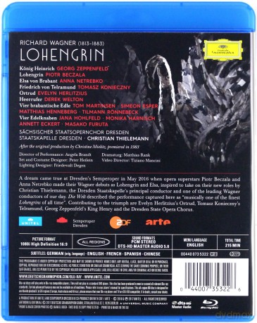 Piotr Beczała: Wagner Lohengrin [Blu-Ray]