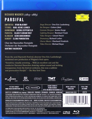 Wagner Parsifal [Blu-Ray]