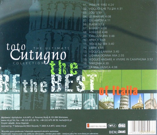 Toto Cutugno: The Best [CD]