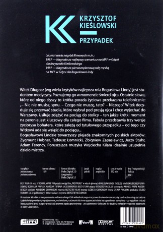 Przypadek (Krzysztof Kieślowski 1981) [DVD]