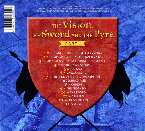 Eloy: The Vision, the Sword and the Pyre (Part 1) [CD]