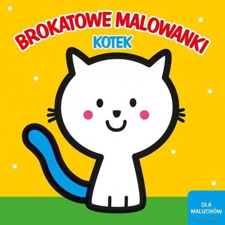 Kotek. Brokatowe malowanki - Isabelle Jacque [KSIĄŻKA]