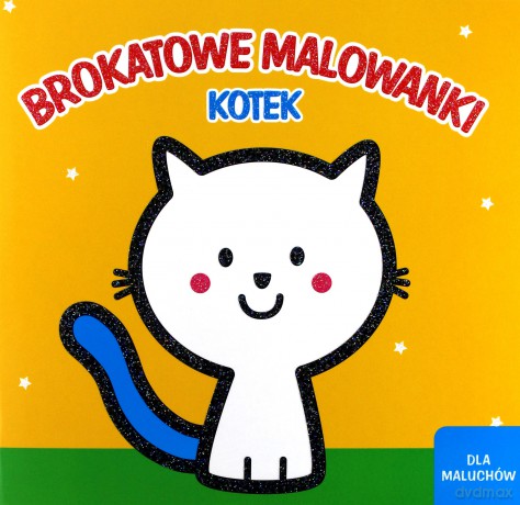 Kotek. Brokatowe malowanki - Isabelle Jacque [KSIĄŻKA]