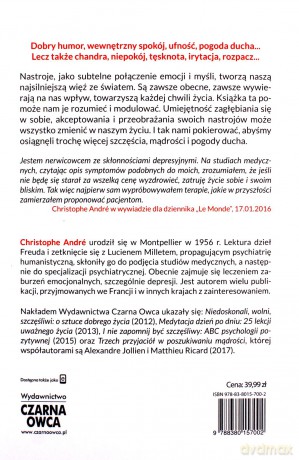 Nastroje. Jak nauczyć się pogody ducha - Christophe Andre [KSIĄŻKA]