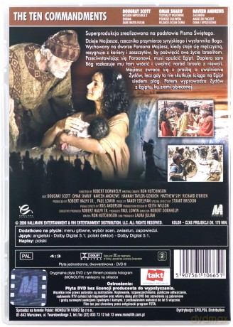 Dziesięć przykazań [DVD]