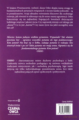 Przeznaczenie, wolność, dusza - Osho [KSIĄŻKA]