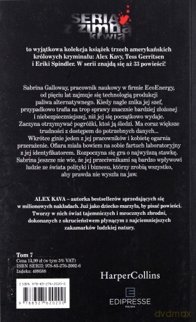 Trucizna (pocket) - Alex Kava [KSIĄŻKA]