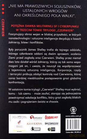 W stronę mroku. Czerwień (Tom 3) - Linda Nagata [KSIĄŻKA]