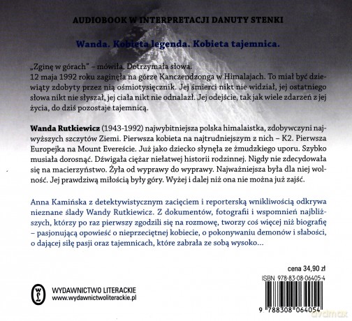 Wanda. Opowieść o sile życia i śmierci. Historia Wandy Rutkiewicz - Anna Kamińska [AUDIOBOOK]