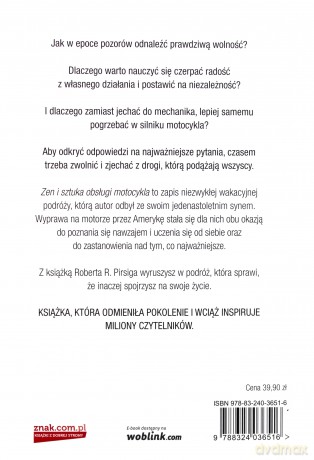 Zen i sztuka obsługi motocykla - Robert M. Pirsig [KSIĄŻKA]