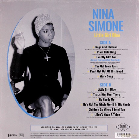 Nina Simone: Little Girl Blue [Winyl]