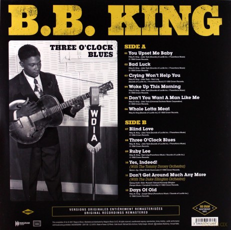 B.B. King: Three O'Clock Blues [Winyl]