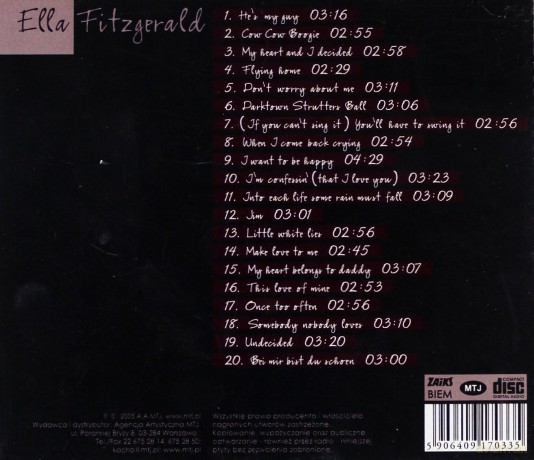 Ella Fitzgerald: Jazz Classics [CD]