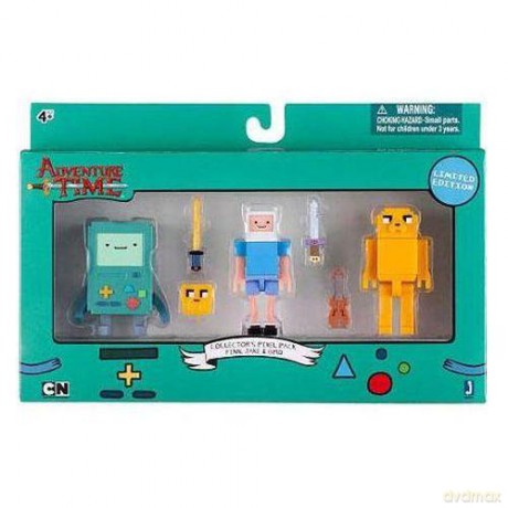 Adventure Time Zestaw 3 figurek + akcesoria (Edycja limitowana) [FIGURKA]