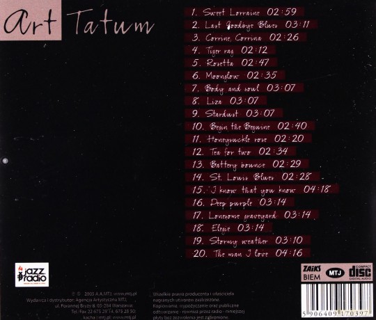 Art Tatum: Jazz Classics [CD]