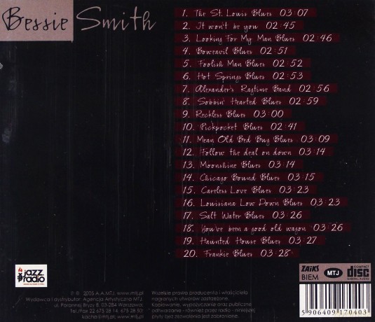 Bessie Smith: Jazz Classics [CD]