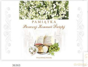 Album Pamiątka Pierwszej Komunii Świętej [KSIĄŻKA]