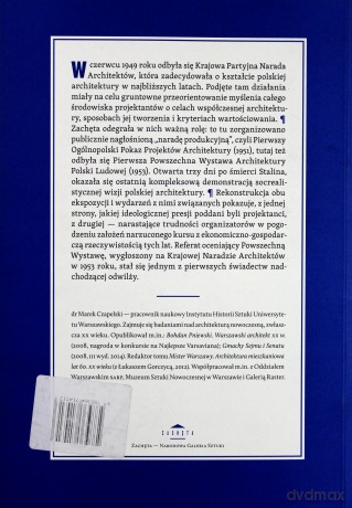 Architektura polskiego socrealizmu w Zachęcie - Marek Czapelski [KSIĄŻKA]