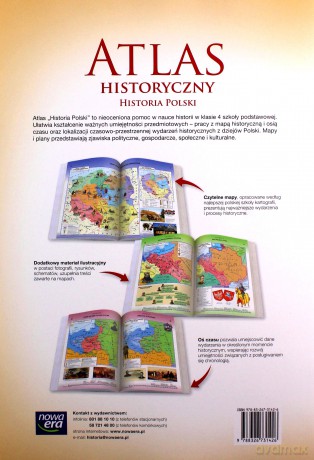 Atlas historyczny Historia Polski klasa 4 [KSIĄŻKA]