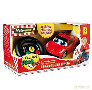 Auto zdalnie sterowane Ferrari Play and Go: Ferrari 458 Italia