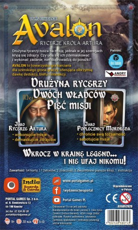Avalon: Rycerze króla Artura [KARTY]