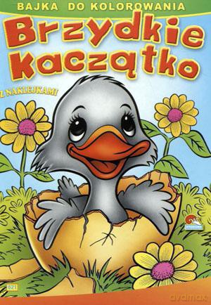 Bajka do kolorowania. Brzydkie kaczątko [KSIĄŻKA]